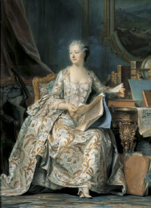 Madame de Pompadour par Quentin de La Tour